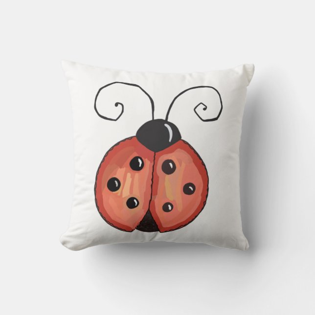 Cojín Decorativo Ladybug (Anverso)