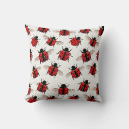 Cojín Decorativo Ladybug Pattern
