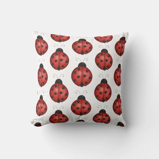 Cojín Decorativo Ladybugs (Anverso)