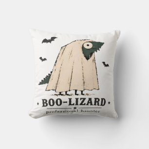 Cojín Decorativo Lagarto Boo Dragón Barbudo Arte de Fantasma de Hal