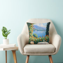 Lago Como Pillow