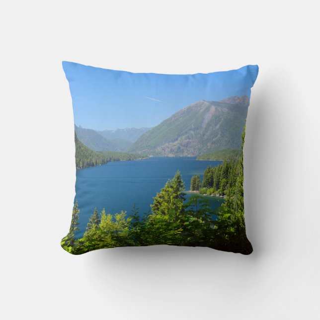 Cojín Decorativo Lago Cushman en el Pillow de verano (Anverso)