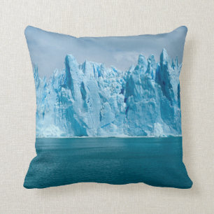 Cojín Decorativo Lago, hielo y cielo azules