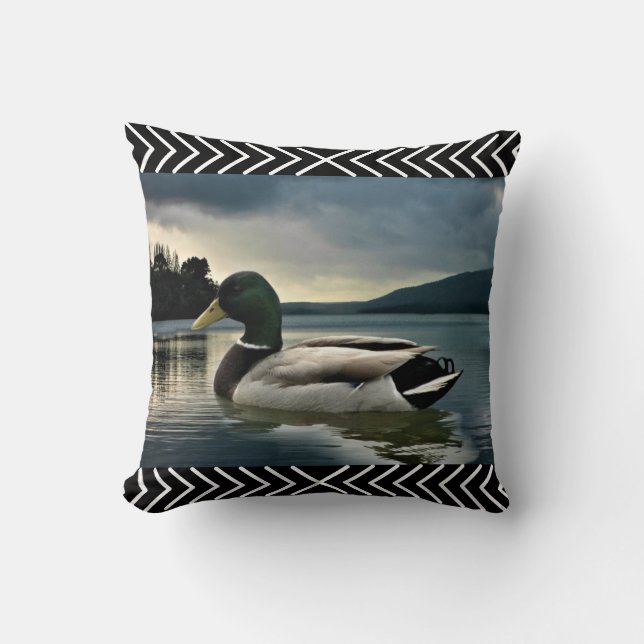 Cojín Decorativo Lago Mallard Duck (Anverso)