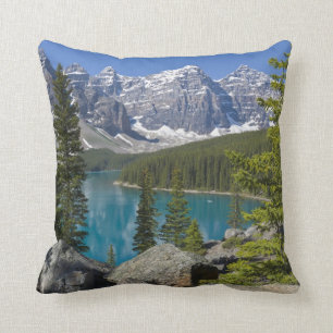 Cojín Decorativo Lago Moraine, Canadian Rockies, Alberta, Canadá