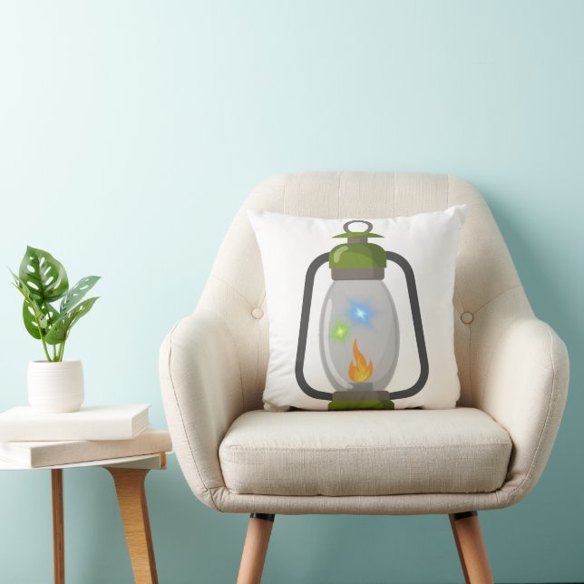 Cojín Decorativo lámpara de aceite (Silla)