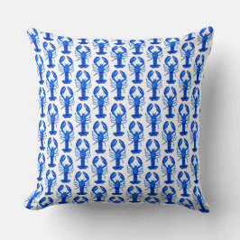Cojín Decorativo Langosta Azul