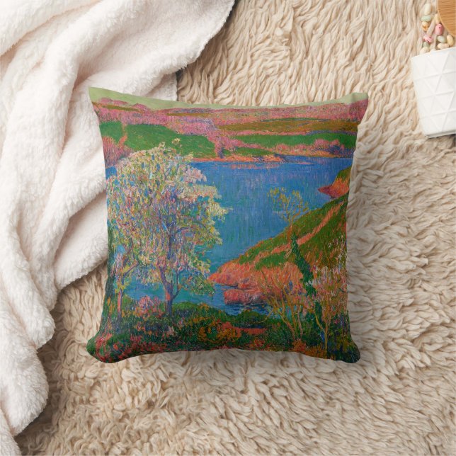 Cojín Decorativo L'Anse du Goulineau, Henry Moret (Manta)