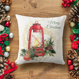 Cojín Decorativo Lantern de los antiguos Navidades de moda