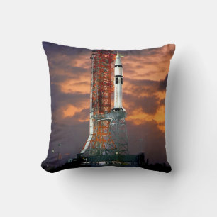 Cojín Decorativo Lanzadera Sunrise del vehículo de lanzamiento Apol