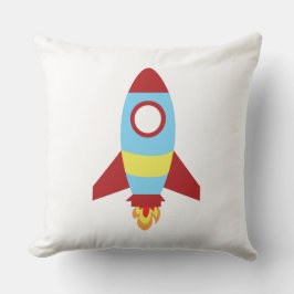Cojín Decorativo Lanzamiento de cohete espacial