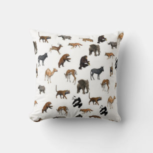 Cojín Decorativo Lanzamiento de Cushion Animales del Zoológico