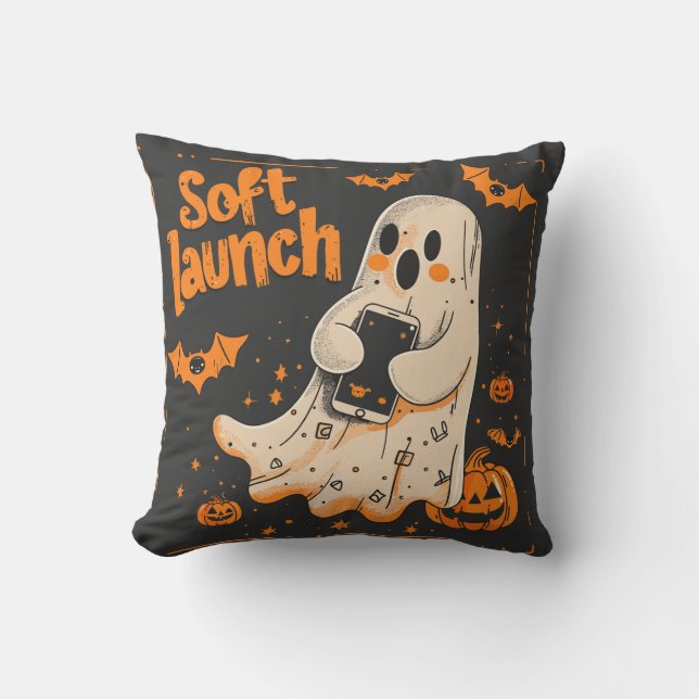 Cojín Decorativo Lanzamiento suave | ExDesigner | Halloween (Anverso)