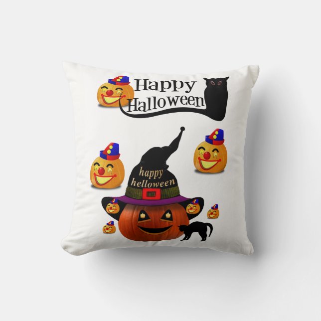 Cojín Decorativo lanzar almolow decore hallowen (Anverso)