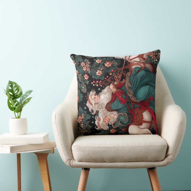 Cojín Decorativo Lanzar el diseño de Pilow Victorian Yule (Silla)