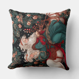 Cojín Decorativo Lanzar el diseño de Pilow Victorian Yule