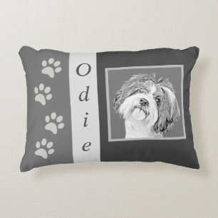 Cojín Decorativo Lápiz personalizable Shih Tzu Accent Pillow