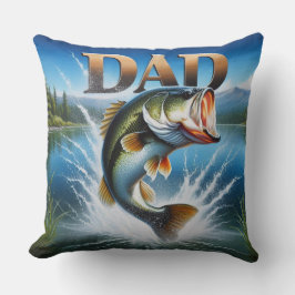 Cojín Decorativo Largemouth Bass Dad