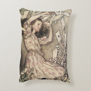 Cojín Decorativo Las aventuras de Alice Vintage en Wonderland de Ra