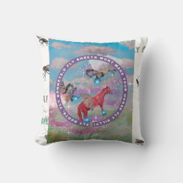 Cojín Decorativo Las botas de mosca mosca mosquiteros hojas de mosc