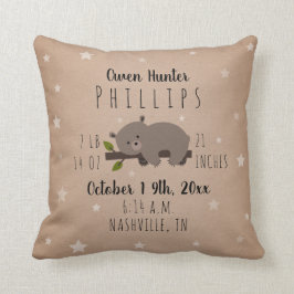 Cojín Decorativo Las Estrellas De Woodland Cub Nacieron