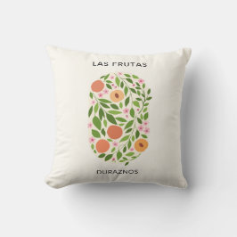 Cojín Decorativo Las Frutas: Duraznos - Mercado Peach