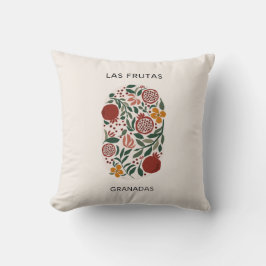 Cojín Decorativo Las Frutas: Granadas - Mercado Pomegranate