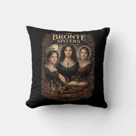 Cojín Decorativo Las hermanas Brontë