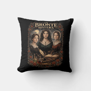 Cojín Decorativo Las hermanas Brontë