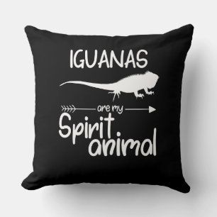 Cojín Decorativo Las iguanas son mi Espíritu Regalo Animal Hombres 