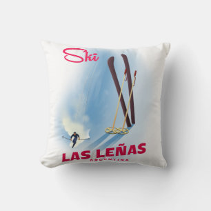 Cojín Decorativo las leñas esquí Argentina