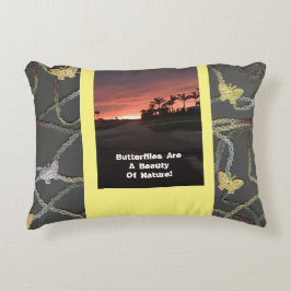 Cojín Decorativo Las Mariposas Son Una Belleza