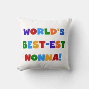 Cojín Decorativo Las mejores camisetas y regalos de color no-na del