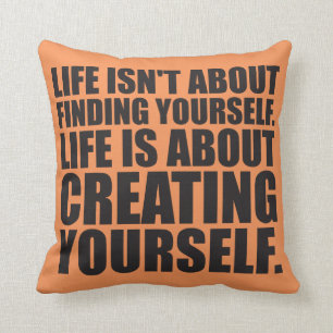 Cojín Decorativo Las palabras de motivación - créese