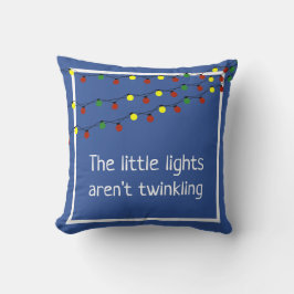 Cojín Decorativo Las pequeñas luces no parpadean