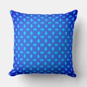 Cojín Decorativo Las semillas azules