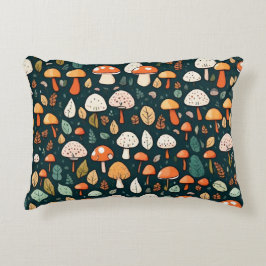 Cojín Decorativo Las setas cortas dejan el diseño del núcleo de la 