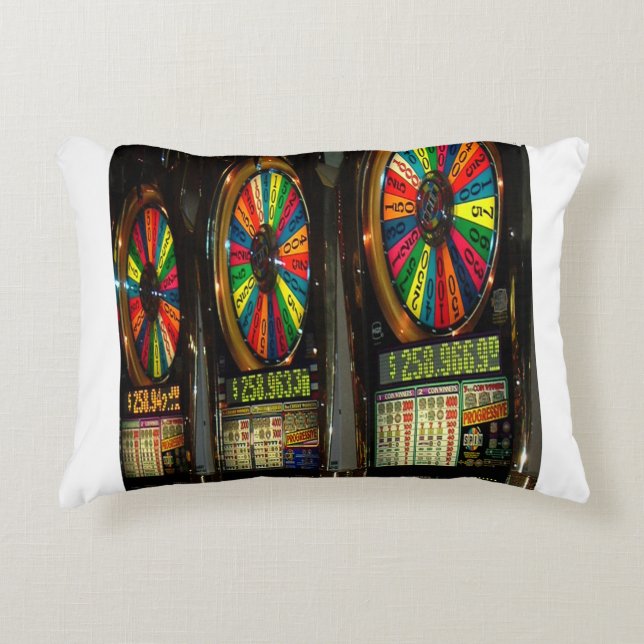 Cojín Decorativo Las VEGAS-SLOTS (Anverso)
