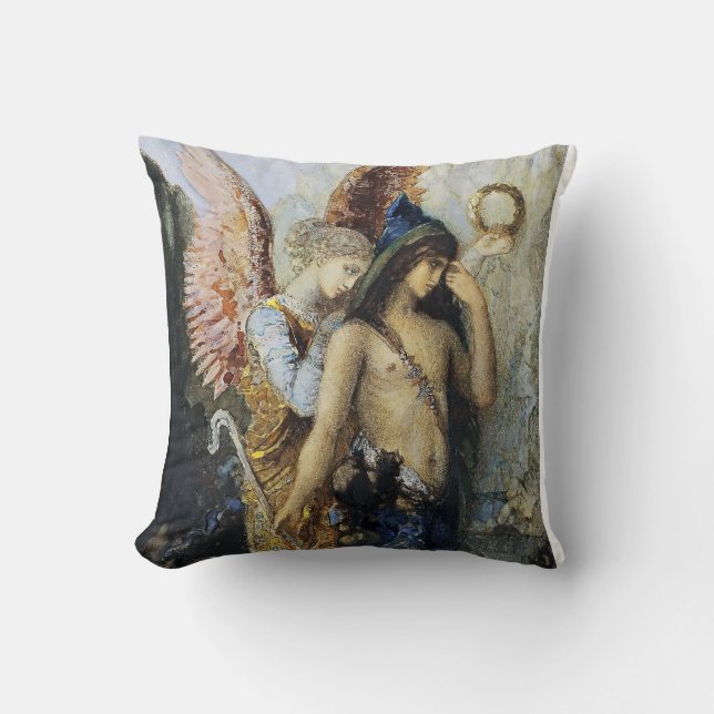 Cojín Decorativo Las voces de Gustave Moreau (Anverso)