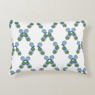 Cojín Decorativo Lattice Topiary Chinoiserie Blue Ginger Jars