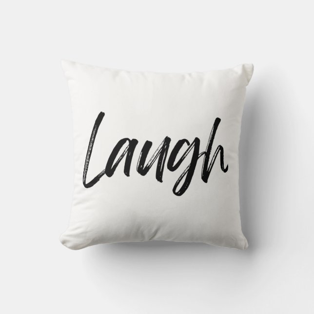 Cojín decorativo Laugh (Anverso)