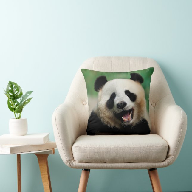 Cojín Decorativo Laughing Panda (Silla)