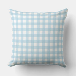 Cojín Decorativo Lauren Gingham Blue