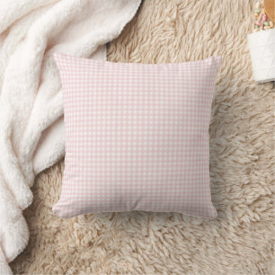 Cojín Decorativo Lauren Pastel Pink Gingham