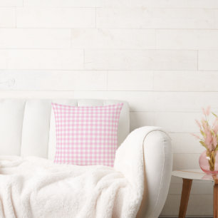 Cojín Decorativo Lauren Pink Plaid