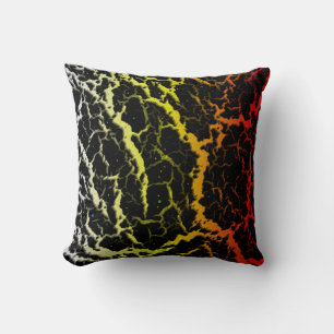 Cojín Decorativo Lava espacial craqueada - WYR de calor