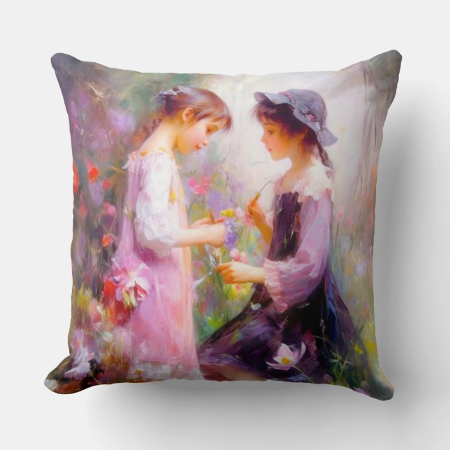 Cojín Decorativo Lavanda (Anverso)