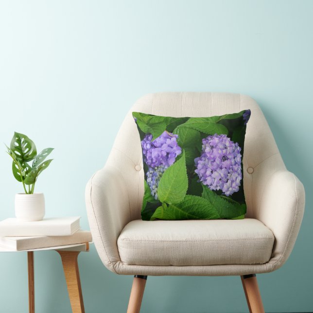 Cojín Decorativo Lavanda de 16" x 16" Hydrangea (Silla)