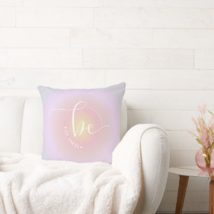 Cojín Decorativo Lavanda de citas Inspiradoras modernas sé un ángel