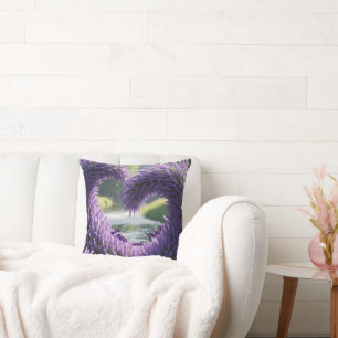 Cojín decorativo Lavanda – Love and Peace